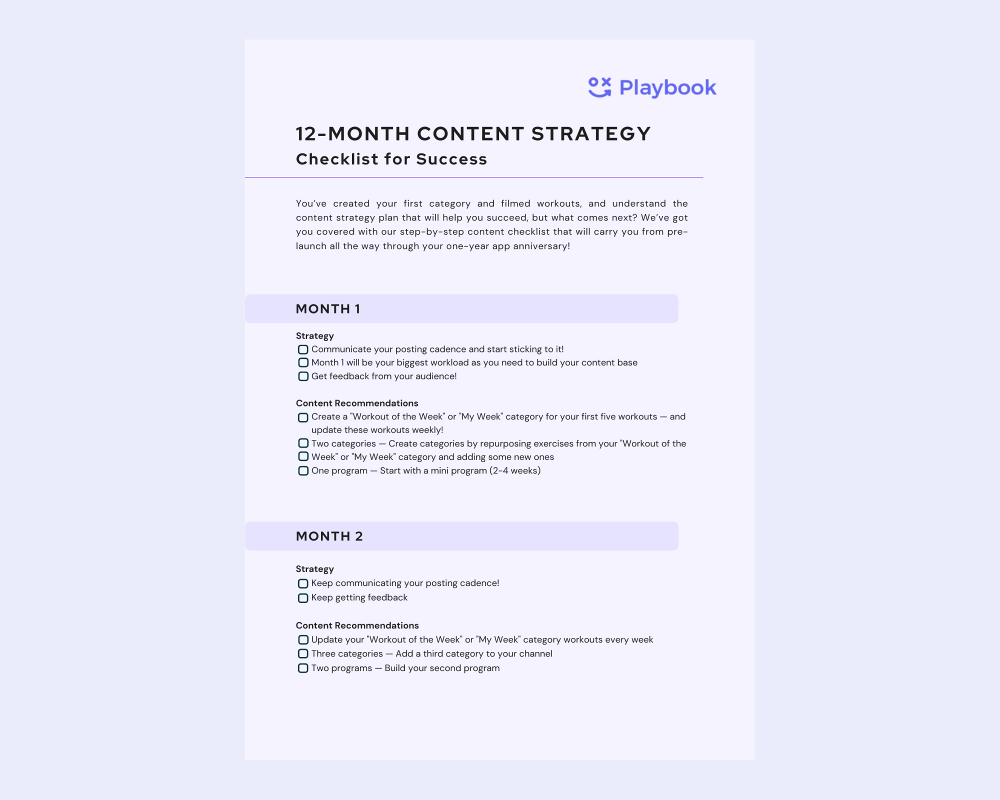 Content Strategy Checklist for Success