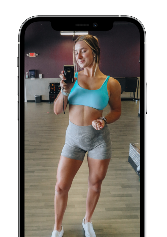 Confidently Strong Coaching shown on a device