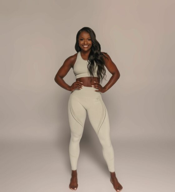 Meet Tiffany Nicole shown on a device