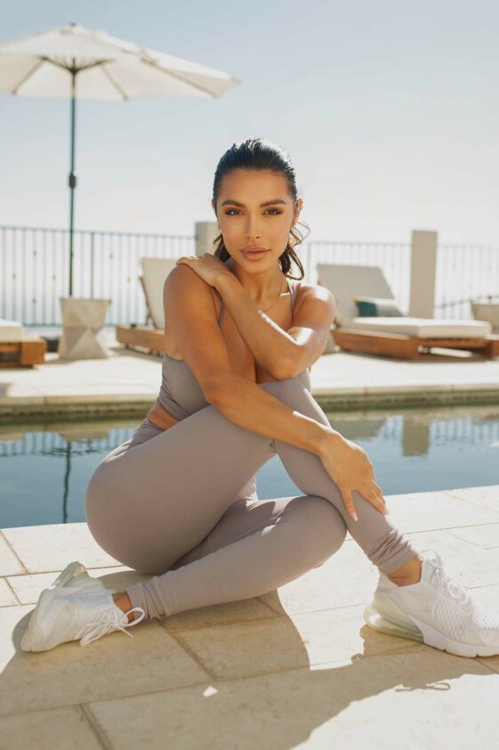 Meet Jessica Giselle shown on a device