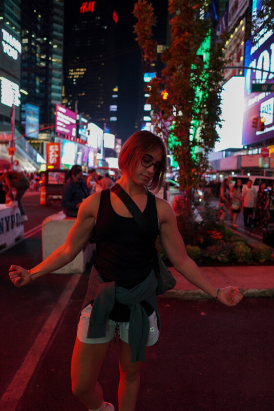 Meet Delaney J Fit shown on a device