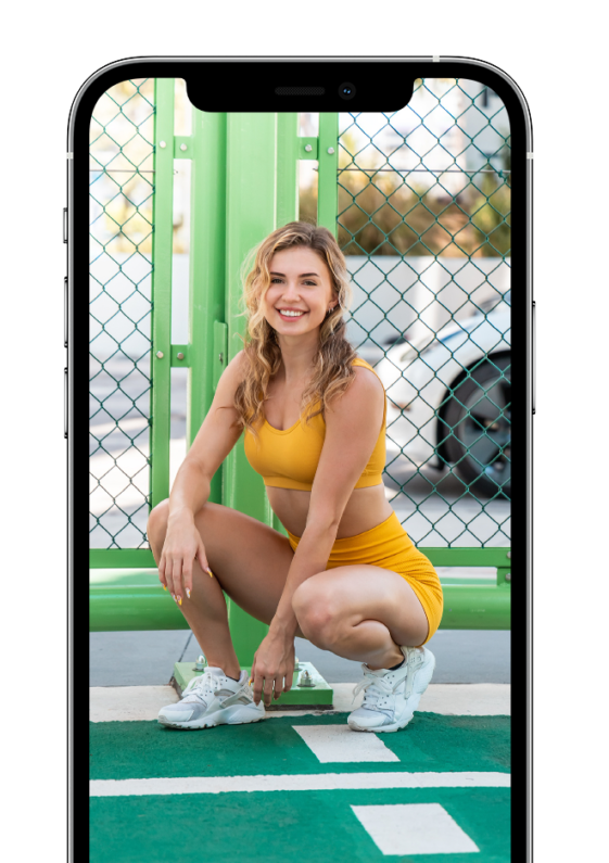 PROGRAMS DESIGNED FOR ALL FITNESS LEVELS shown on a device