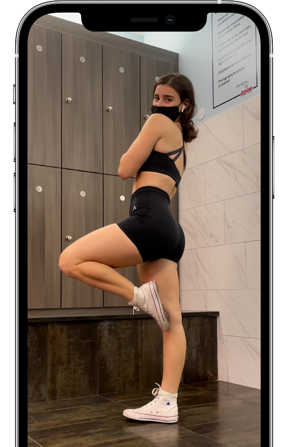 Fitness designed to enhance your life shown on a device