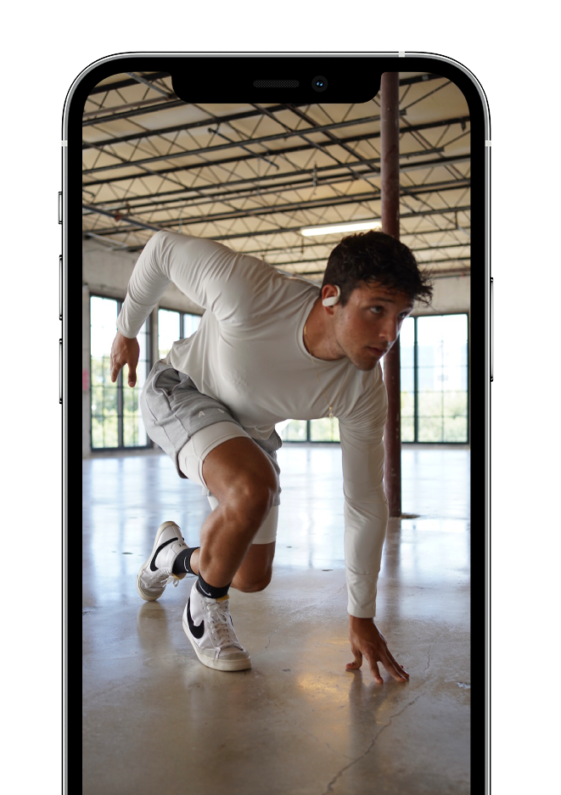 A unique training blueprint just for you! shown on a device