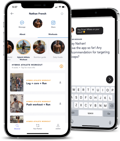 Nathan French Fitness App